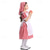 billiga Pionjär / 1800-talet-250-årsjubileum USA 1800-talet Gamla västern Prärieklänning Motorhuva och förkläde Korta ärmar Pioneer Girl Koloniala kostymer Pionjär Revolutionskriget Rutigt / gingham Maskeradkläder Flickor