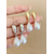 abordables Mariage ACC-Boucles d'oreilles pendantes en perles d'imitation pour femmes – disponibles en or et en argent, un design élégant pour les mariages, les soirées et le quotidien