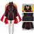 billiga Animekostymer-Animé Kläder Cosplay-kostymer Halloween Karnival Maskerad Anime Expo Handskar Skärp Kostym Till Dam Vuxen Vuxna