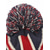 abordables Accesorios-Gorro de punto patriótico unisex del 250 aniversario de los Estados Unidos con pom pom diseño de bandera americana de estrellas y rayas suave gorro de punto de invierno estilo casual para festivales
