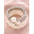 abordables Boda ACC-Conjunto de pulsera de perlas sintéticas para mujer, elegante diseño de plata y perla, múltiples estilos para bodas, fiestas, eventos formales y accesorios de novia.