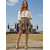 preiswerte Frauen-Damen-Sandalen-Stiefeletten im Wildleder-Look in Hellbraun – bequeme Gladiatorensandalen mit niedrigem Blockabsatz und offener Zehenpartie, schicke Sommerschuhe im Boho-Stil für