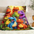 preiswerte Sofadecken &amp; Überwürfe-Niedliche Dinosaurier-Kuscheldecke für Kinder, bunte Dino-Welt, weiche Fleecedecke für Jungen- und Mädchenzimmer, Kinderzimmerdeko