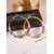 abordables Mariage ACC-Boucles d'oreilles créoles pour femmes ornées de strass, plusieurs couleurs, en alliage, parfaites pour les mariages et les fêtes