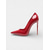 cheap Wedding Guest-Women's Blue Patent Leather Pointed-Toe Stiletto Heels, Elegant Church Wedding Guest Shoes for Formal Ceremony