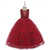 cheap Flower Girl's Dresses-Flower Girl Dress Girls' Formal Dress Wedding Attire Party Wedding Formal Fashion Adorable Princess First Communion Dress Patchwork Mesh Solid Color Sleeveless Crew Neck Light Pink White 4-7 Years