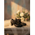 abordables Madre de la Novia/Novio-Zapatos Mary Jane blancos para mujer con lazo lateral decorativo: elegantes zapatos de tacón cuadrado con punta redonda: sofisticados tacones de vestir para invitadas a bodas urbanas.