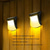 voordelige Wandverlichting buiten-Solar wandlamp voor buiten, IP65 waterdichte terrasverlichting op zonne-energie, LED-wandlampen op zonne-energie voor buiten, voor trappen, hekken, muren, looppaden en tuinen.