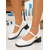 baratos Sapatos Mary Jane-Sapato feminino vermelho estilo Mary Jane com salto bloco - confortável, em couro sintético envernizado, com salto médio e tira ajustável, ideal para o trabalho, ocasiões casuais de negócios e deslocamentos diários.