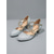 baratos Anos 1920 &amp; Era Gatsby-Sapatos Mary Jane pretos com glitter para mulheres – elegantes sapatos de salto bloco com tiras cruzadas no tornozelo e detalhes prateados, inspirados nos anos 1920, perfeitos para bailes de