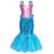 cheap Girls' Costumes-Mermaid Princess Dress Theme Party Costume Cosplay for Girls' Kid's Carnival Masquerade Book Week Vacation Party Holiday