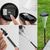 billige Landskapslys-Utendørs solcelledrevet IP65 vanntett trompetblomsterlampe, varm hvit + RGB, hagesti plendekor, gårdslandskapsbelysning, utendørs dekorativ aksentlampe, projektorlampe for hagen