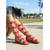 cheap Women-Women's Black Knee High Gladiator Sandals with Bowknot Straps – Edgy Strappy Summer Boots for Music Festivals, Rave and Vacation