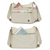 billige Crossbody-vesker-Vannavstøtende crossbody-veske i polyester for kvinner i flere farger, stor kapasitet, allsidig for daglig bruk og feriebruk, justerbar stropp, stilig og funksjonell design