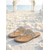 baratos noiva-Sandálias rasteiras femininas cor champanhe com strass e pérolas, elegantes sapatos de noiva com tira em T para casamentos na praia.