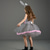 baratos Fantasia de Animal-Tutu manto Animal Coelho coelhinho da Páscoa Vestidos Engraçado Crianças Para Meninas Dia Das Bruxas Páscoa Carnaval Festa Fantasias fáceis de Halloween Vestir-se