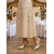 abordables Madre de la Novia/Novio-Zapatos de tacón de aguja con tira trasera y adornos de cristales dorados para mujer, elegantes zapatos de vestir con punta puntiaguda para la madre de la novia en bodas en la ciudad.