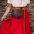 abordables Accesorios y más-Medieval Renacimiento Cinturón Bolsa de cinturón Guerrero Vikingo Disfraz Mujer Celta Vikingo Víspera de Todos los Santos Carnaval Rendimiento LARP Feria Ren Adulto Cinturón Maleta