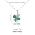 billiga Tillbehör-Klöverhalsband för damer, St. Patrick's Day-motiv, grönt hängsmycke i slitstark legering, flera stilar inklusive shamrock och hästsko, festliga irländska smycken för parader, fester och högtidskläder.