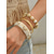 economico Accessori per le vacanze-Set di braccialetti in lega acrilica da donna, braccialetti alla moda multicolore e gioielli impilabili con perline, accessori da polso casual in stile boho resort per vacanze, viaggi in spiaggia, uso quotidiano e occasioni di svago