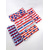 billige Tilbehør-United States 250th Anniversary Kvinners Patriotiske Polyester Hårbånd Elastisk Hårinnpakning med Flere USA Flagg Stiler Lettvekts og Komfortabel Festlig Uavhengighetsdag