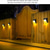 voordelige Wandverlichting buiten-Solar wandlamp voor buiten, IP65 waterdichte terrasverlichting op zonne-energie, LED-wandlampen op zonne-energie voor buiten, voor trappen, hekken, muren, looppaden en tuinen.