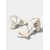 preiswerte Braut-Elfenbeinfarbene Perlen-Sandalen mit Blockabsatz – elegante Brautschuhe für moderne Stadthochzeiten