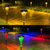 billige Landskapslys-Utendørs solcelledrevet IP65 vanntett trompetblomsterlampe, varm hvit + RGB, hagesti plendekor, gårdslandskapsbelysning, utendørs dekorativ aksentlampe, projektorlampe for hagen