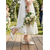 abordables mariée-Chaussures plates de mariage en dentelle ivoire pour femme, ballerines fleuries à bout pointu et bride cheville, élégantes chaussures de mariage champêtres pour les mariées