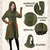 cheap Outfits-Set Retro Vintage Medieval Renaissance Dress Armor Waist Belt with Accessories Long Sleeves Fairy Fancy Dress Women's Halloween Carnival Masquerade Renaissance Fair Retro Theme Party Adults Dress