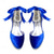cheap Bridesmaid-Women's Blush Pink Velvet Pearl Ankle Strap Heels, Elegant Dress Shoes for Bridesmaids at City Weddings
