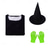 cheap Girls' Costumes-Magical Witch Movie Cosplay Costume Cosplay for Unisex Kid's Adults' Halloween Carnival Performance Party / Evening Comic Con