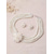 abordables Mariage ACC-Ensemble de bijoux en fausses perles pour femme - élégant collier et boucles d'oreilles dorés et argentés, idéal pour les mariages, les enterrements de vie de jeune fille et les galas - pendentif en perles classique, accessoire parfait pour les demoiselle
