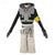 billige Anime-kostymer-Kriger i anime-stil Anime Drakter Cosplay-drakter Halloween Maskerade Anime-messe Kostume Til Herre Voksne