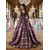 abordables Robes-ancien Rococo Renaissance Maxi Robe Normal Juliette Cendrillon Fleur / Floral Princesse Col carré Déguisement Tous Royal Halloween Carnaval Mascarade Soirée Halloween Performance Adultes