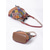 voordelige Handtas &amp; Draagtassen-Dames leren bucket bag in bohemian stijl, met een veelkleurig bloemenpatroon, veelzijdig te dragen, verstelbare schouderbanden, perfect voor dagelijks gebruik.