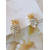 economico Matrimonio ACC-orecchini pendenti in lega di perle finte a forma di ananas da donna, eleganti gioielli tropicali, delicati orecchini da sposa in stile vintage per matrimoni, feste, eventi serali e occasioni speciali