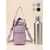 ieftine Genți Poștaș-Geantă impermeabilă din nailon pentru femei, cu buzunar pentru telefon, geantă crossbody multicoloră pentru fitness, sport, drumeții și uz casual, suport pentru băuturi de călătorie cu curea de umăr reglabilă.