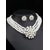 abordables Mariage ACC-Ensemble de bijoux en fausses perles pour femme - élégant collier et boucles d'oreilles dorés et argentés, idéal pour les mariages, les enterrements de vie de jeune fille et les galas - pendentif en perles classique, accessoire parfait pour les demoiselle