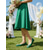 cheap Bridesmaid-Women's Emerald Green Crystal Buckle Flats – Elegant Bridesmaid Shoes for Outdoor Garden Weddings