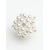 abordables Mariage ACC-Bague cocktail élégante et ajustable en fausse perle pour femme, couleur or et argent, bijou vintage idéal pour les mariages, les fêtes, les soirées et les occasions formelles.