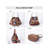 voordelige Handtas &amp; Draagtassen-Dames leren bucket bag in bohemian stijl, met een veelkleurig bloemenpatroon, veelzijdig te dragen, verstelbare schouderbanden, perfect voor dagelijks gebruik.