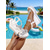voordelige Vrouwen-Witte sleehak sandalen met vlinderdesign voor dames - sprankelende plateauhakken met strasssteentjes voor zwembadfeestjes in resorts, tropische vakanties en zomerse glamour.