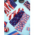 billige Tilbehør-United States 250th Anniversary Kvinners Patriotiske Polyester Hårbånd Elastisk Hårinnpakning med Flere USA Flagg Stiler Lettvekts og Komfortabel Festlig Uavhengighetsdag