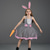 baratos Fantasia de Animal-Tutu manto Animal Coelho coelhinho da Páscoa Vestidos Engraçado Crianças Para Meninas Dia Das Bruxas Páscoa Carnaval Festa Fantasias fáceis de Halloween Vestir-se