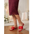 abordables Mère de la Mariée/Marié-Sandales plates couleur champagne pour femme, élégantes et confortables avec boucle, chaussures plates pour la mère de la mariée lors de mariages en ville.
