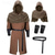 billiga Outfits-Medeltida kostymer Renässans Finkostym Armskydd Tunika Krigare Viking Maskeradkläder Herr Halloween Karnival Prestanda LARP Ren Faire Vuxna Kostym