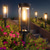 cheap Landscape Lights-1 Pack Solar Pathway Lights Outdoor, Solar Outdoor Lights, Bright Solar Garden Lights Waterproof, Auto On/Off Outdoor Solar Lights for Yard Landscape Path Lawn Patio Walkway