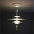 levne Ostrovní světla-2-Light 50 cm Jednotný design Závěsná světla Sklo Akryl Vícevrstvé Galvanicky potažený Malované povrchové úpravy Moderní Nordický styl 85-265V
