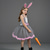 baratos Fantasia de Animal-Tutu manto Animal Coelho coelhinho da Páscoa Vestidos Engraçado Crianças Para Meninas Dia Das Bruxas Páscoa Carnaval Festa Fantasias fáceis de Halloween Vestir-se